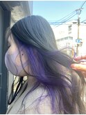 バイオレットインナーカラー