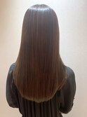 髪質改善＊透明感モードベージュカラー＊美髪【Zina船橋】
