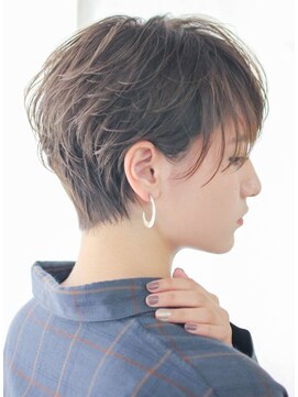 アウラ 近鉄八尾駅前店(Aura) ショートカット ショートヘア くびれショート 近鉄八尾 髪質改善