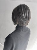 【Marl】グレージュカラー×ショートボブ
