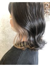 ヘア セフィール 八千代中央店(hair C'feel) ハイトーンインナーベージュが最高に最高にかわいい…