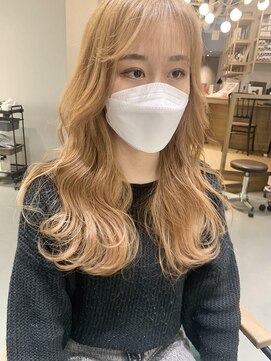 ウノプリール 茶屋町店(unopulir) 【濱口】 ミルクティーベージュ