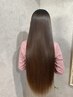 湿気で広がりが気になるこの季節に☆美髪矯正+似合わせカット￥25300～￥30800