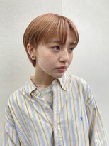 ヴェルダ 池袋店(verda)&nbsp;オレンジベージュ×マッシュショート