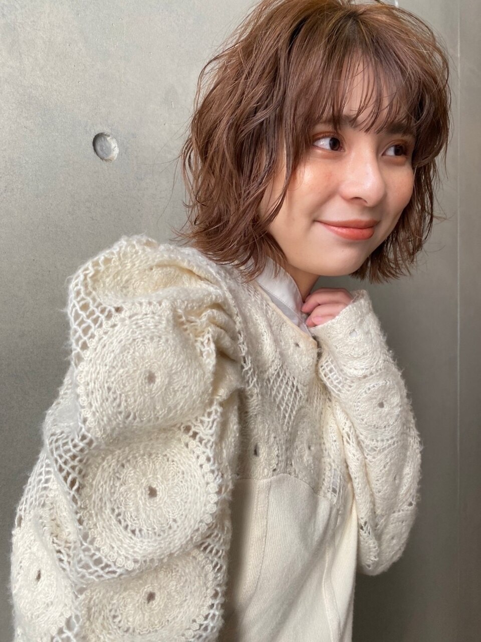 ケアカラー＋カット￥8500