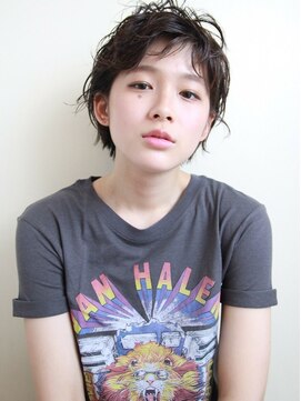 エムスラッシュ センター南(M.SLASH) ■M.SLASHセンター南・9-23★■外ハネくせ毛風マッシュショート