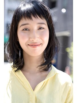 グラニュー(granew) 斜めバンググレージュカラーデザインカラーシルキーベージュ