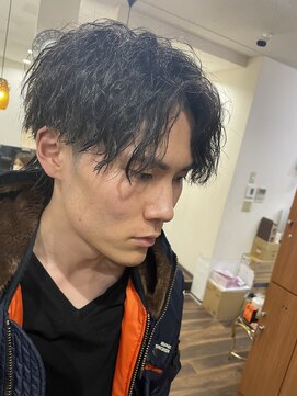 ヘアープロポーザー ラグ(hair proposer Leggu) 大分メンズ/縦落ちツイストスパイラル/大分メンズパーマヘア