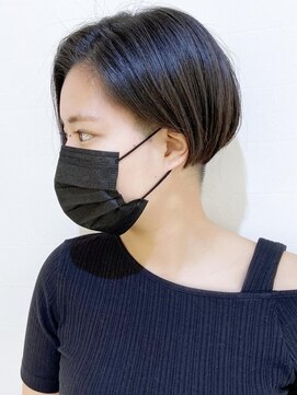 モリオフロムロンドン 松戸店(Morio from London) 【松戸/ムラマツ】大人ショートボブかっこいい黒髪秋冬