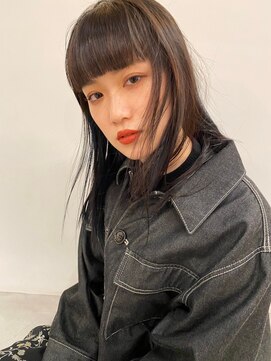 ヲタク 渋谷 代官山 恵比寿(wotaku.) チョコレートブラウンブリーチなしカラーワイドバンク