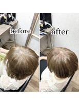 シュガー バイ エクラート 立川南口店(SUGAR by ECLART)&nbsp;【髪質改善】白髪ぼかし【立川】