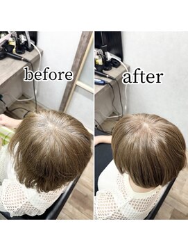 シュガー バイ エクラート 立川南口店(SUGAR by ECLART) 【髪質改善】白髪ぼかし【立川】