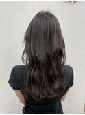 透け感グレージュ