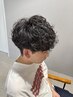 【おしゃれメンズ】men'sカット＋デザインパーマ　￥11,000～