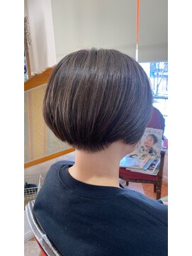 ヘア ヴァーゴ(Hair vago) ハンサムショート/ハイライトカラー