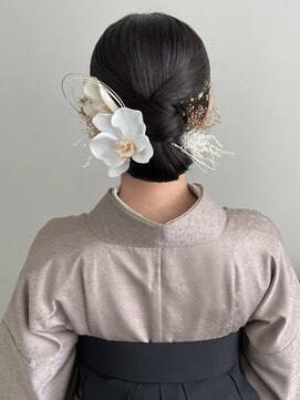 ゼスト ジグ(ZEST ZIGU) 袴着付け　ヘアセット　【maiko】