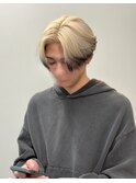 ニキ風ハイトーンエンドカラー