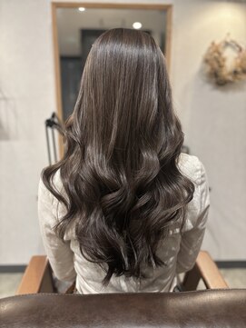 ルナバイルヴェール(LUNA by LeVert) ブリーチなしカラーオリーブベージュ