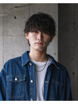 サップ 吹田店(Sup) 波巻きパーマ  ツイストスパイラル メンズパーマ マッシュ