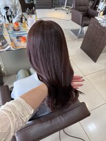 フォルテ 草薙店 ブリーチなし レッドブラウン 西村ひより