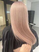 ナンバー 竪町(number+)&nbsp;透明感カラー★ダブルカラーブリーチピンクブラウン