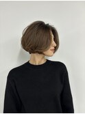 前下がりショートボブ