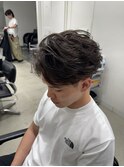 初めてのパーマでも◎ラフで無造作な質感が人気のシャドウパーマ
