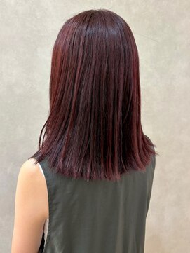 ヴィサージュアクト(VISAGE a.c.t) ブリーチなしで叶える深みレッドブラウンカラー