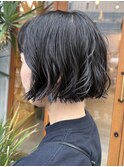 髪質改善20代30代40代大人可愛いナチュラルボブパーマ