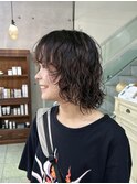 ウルフボブパーマ