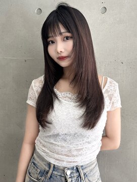 アリスバイアフロート 自由が丘(ALICe by AFLOAT) >>ロングハイレイヤーカット