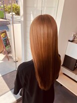 ビーズ ノイ(BEE´Z ＮＥＵ)&nbsp;暗めカラーオレンジ&ストレート