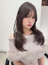 アールイー(Re:) ダブルカラー　× レイヤーカット