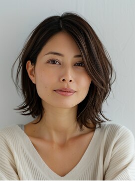 ビフィーノ リルネ(Bifino Rilune) 40代の上品さを引き出す、白髪ぼかしボブ