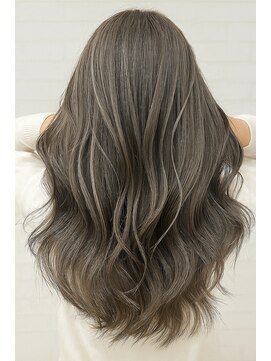 アンディー(&dy) ハイライト　ロング　カラー　グレージュ【京都/山科/椥辻】