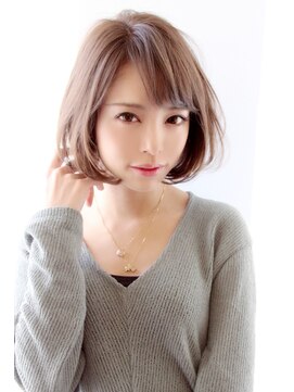 レウナ 外苑前(Reuna) 30代40代50代大人可愛いボブ　ワンカール