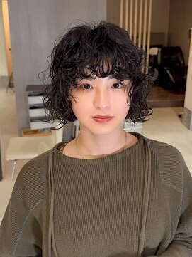 キピ(KIPI) 【トオル】カジュアルカーリーボブ