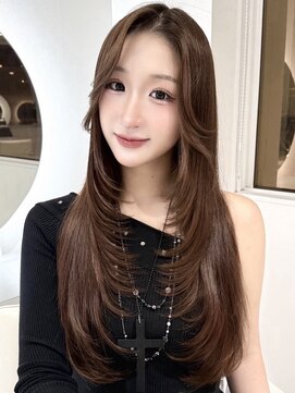 ヨロ 上野(YOLO) ハイライトカラーミルクティーベージュケアブリーチダブルカラー