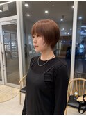 コンパクトで上品なショートボブ【自由が丘】