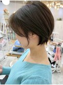 20代30代40代50代◎ナチュラルショート丸みショート小顔