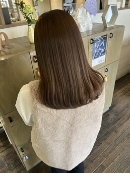ヘアスペースブルーム エボリューション 庄内店(HAIR SPACE BLOOM evolution)の写真/憧れの髪色をダメージレスに！ブリーチなしダブルカラー＆白髪ぼかしハイライトで理想のスタイルを◎
