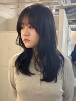 リト 四条 烏丸(riTo)&nbsp;20代30代オリーブグレージュくびれヘア韓国レイヤーロング