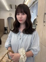 ネモネ バイ ミリー 梅田茶屋町(nemone by milly)&nbsp;マロンブラウンで透明感カラー柔らかい印象に！