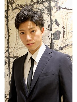 ヘアーアンドグルーミング ヨシザワインク(HAIR&GROOMING YOSHIZAWA Inc.) テクノ/クラウドマッシュ/サイドパート/ビジネス/ショート