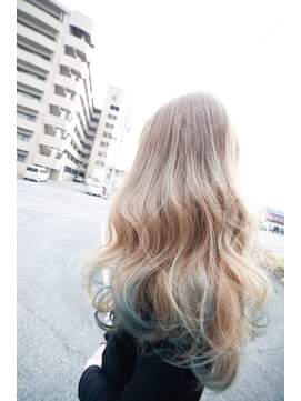 フラワード(flowered) 早朝8:30からできます♪外国人風カラー 裾カラー