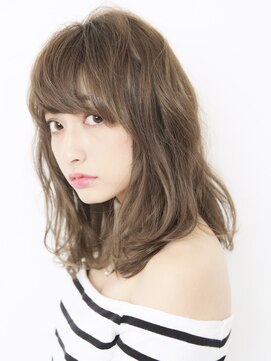 ヘアリゾート エーアイ 亀戸店(hair resort Ai) フェミニンミディアムヘア［亀戸］