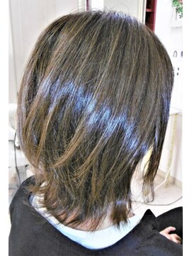 デザインヘアーピアジェ 八木店(DESIGN HAIR PIAGET) ☆くびれウルフ・ハイライトボブ・キララカラーTRで潤い艶々☆