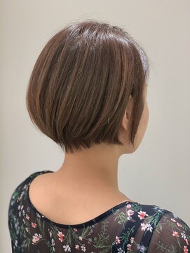 レ セゾン(Les Saisons) 春色ベージュカラー×丸みショートボブ【大宮】