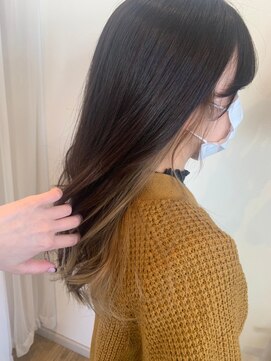 アニータバイガネイシャ(Aujua anita by ganesha) おしゃかわ☆インナーベージュ#髪質改善#長浜#ブリーチ