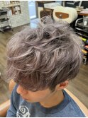 新作パールカラーのスパイラルパーマ☆